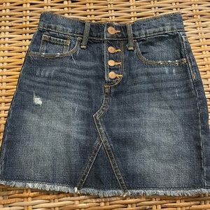 Old Navy High Rise Denim Skirt Sz 8